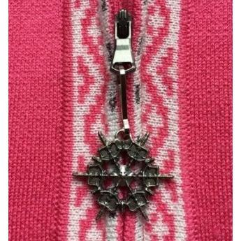 Snowflake Zipper Pull Photograph